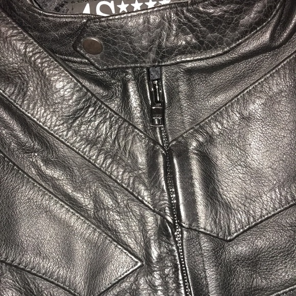 Black Leather Motorcycle Suit by Four Star - Picture 7 of 13